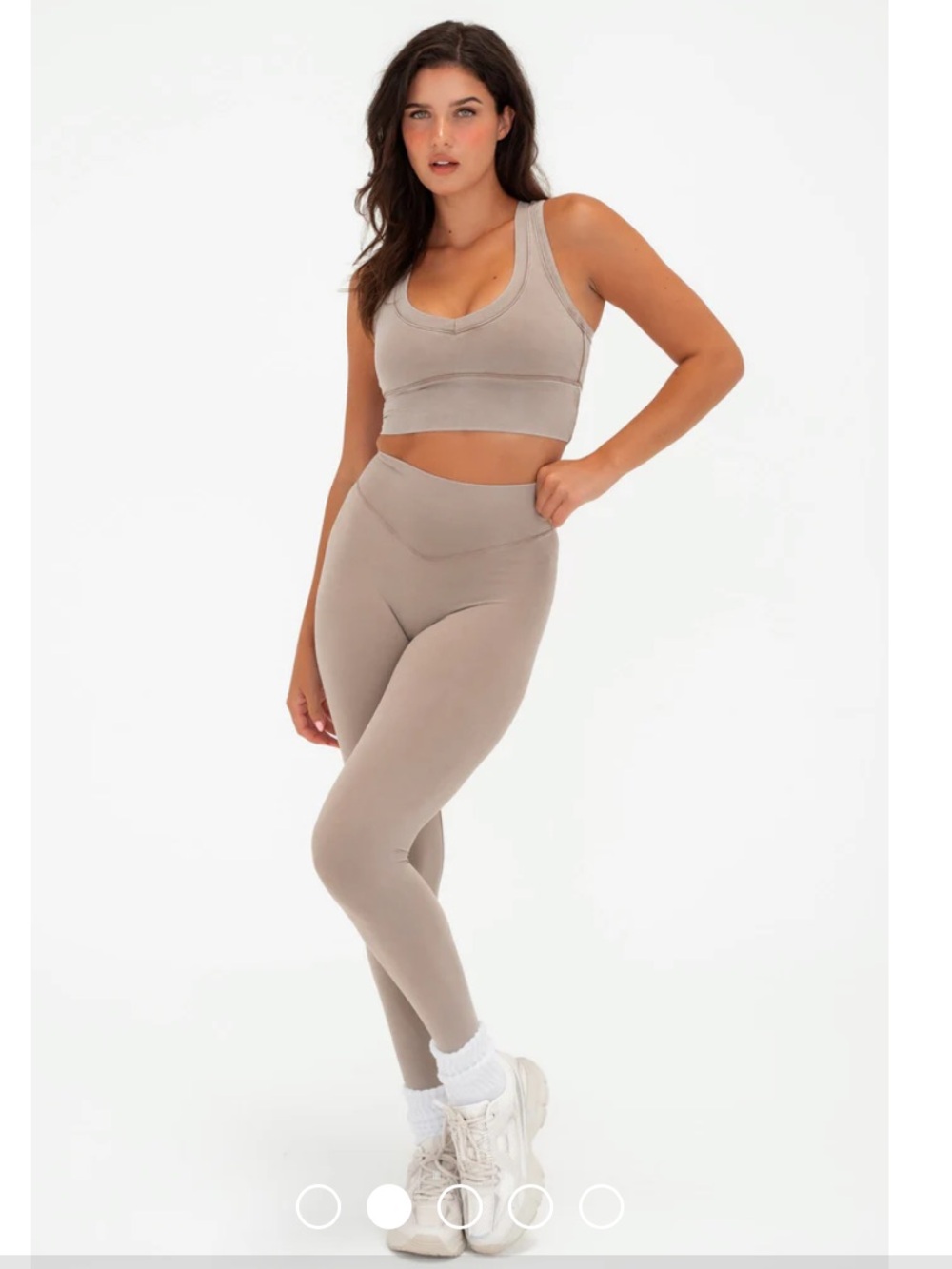 vitality tan activewear set